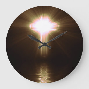 Cross Large Clock