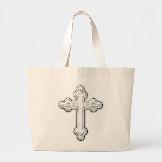 Cross Large Tote Bag (Front)