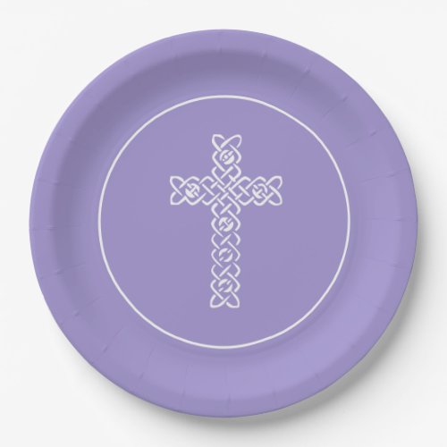Cross Lavender Communion Baptism Christen