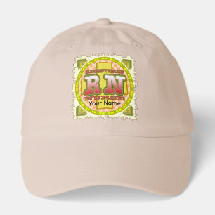 Cross Letters RN Nurse Hat