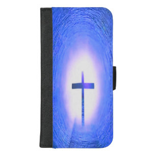 Cross Light Tunnel Christian Love Jesus iPhone 8/7 Plus Wallet Case