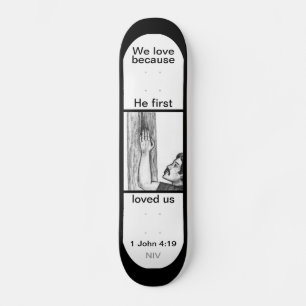 Cross Love skateboard Deck