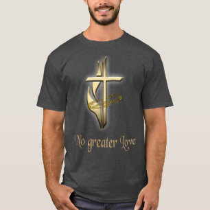 Cross mens christian t-shirts