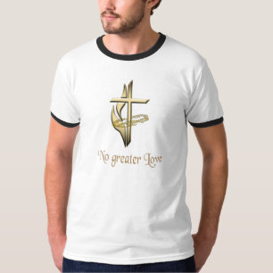 Cross mens christian t-shirts
