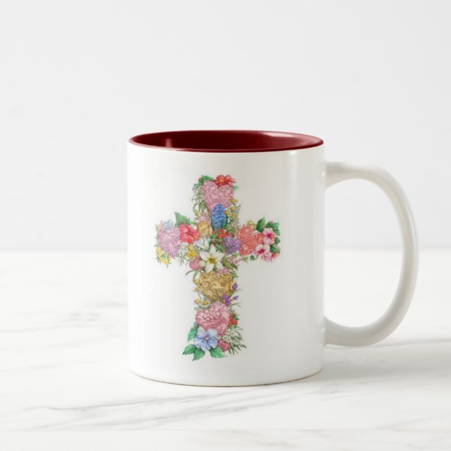Cross Mug - Love, Hope, Faith (Right)