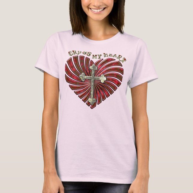 Cross My Heart T-Shirt (Front)