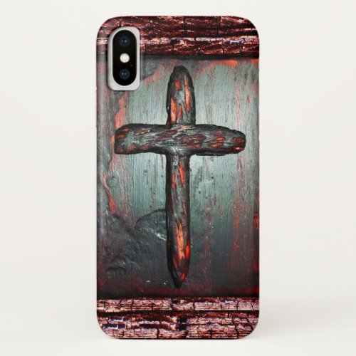 Cross of Blood iPhone X Case