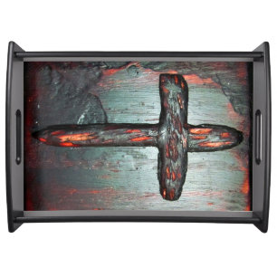 Cross of Blood Serving Tray