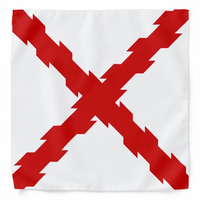 Cross of Burgundy Flag Bandana (Front)
