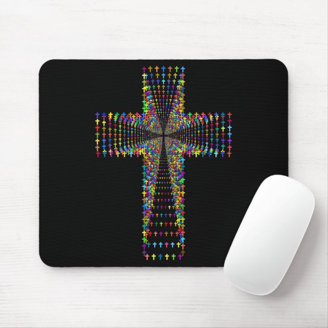 Cross of Crosses Mouse Pad (With Mouse)
