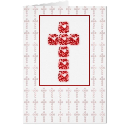 Cross Of Hearts Cards (Front)