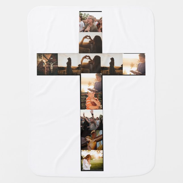 Cross of Jesus  Baby Blanket (Front)