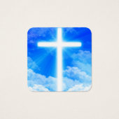 Cross of Light Jesus Christ Customizable Christian (Front)
