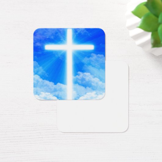 Cross of Light Jesus Christ Customizable Christian (Desk)