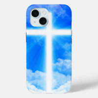 Cross of Light Jesus Christ Customizable Christian