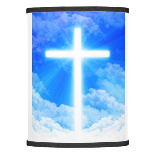 Cross of Light Jesus Christ Customizable Christian Lamp Shade