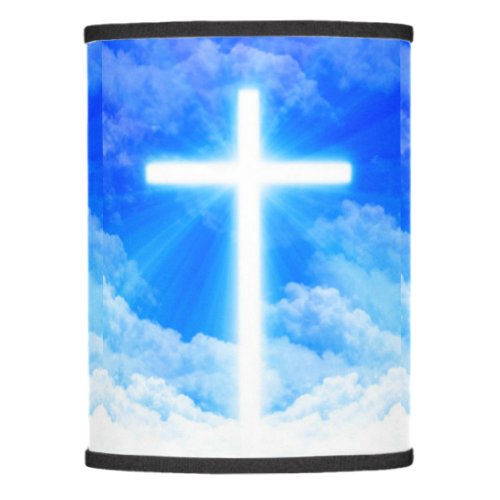 Cross of Light Jesus Christ Customizable Christian Lamp Shade