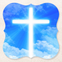Cross of Light Jesus Christ Customizable Christian
