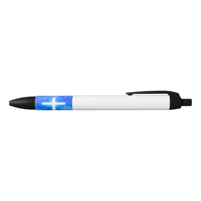 Cross of Light Jesus Christ Customizable Christian Pen (Top)