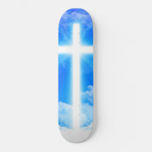 Cross of Light Jesus Christ Customizable Christian