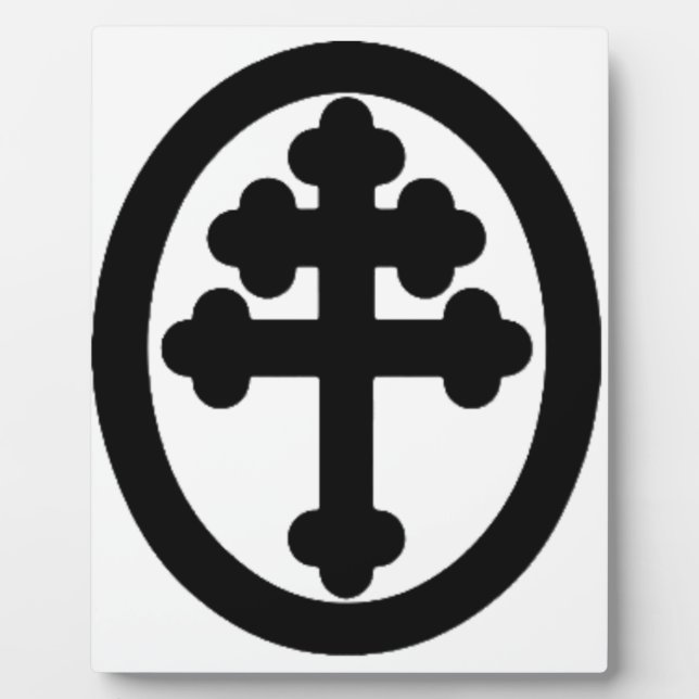 Cross of Lorraine Plaque (Front)