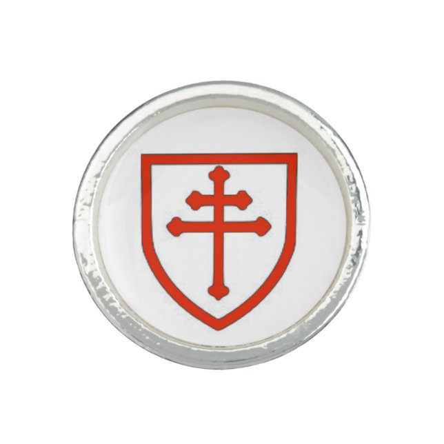 CROSS of LORRAINE Ring (Front)