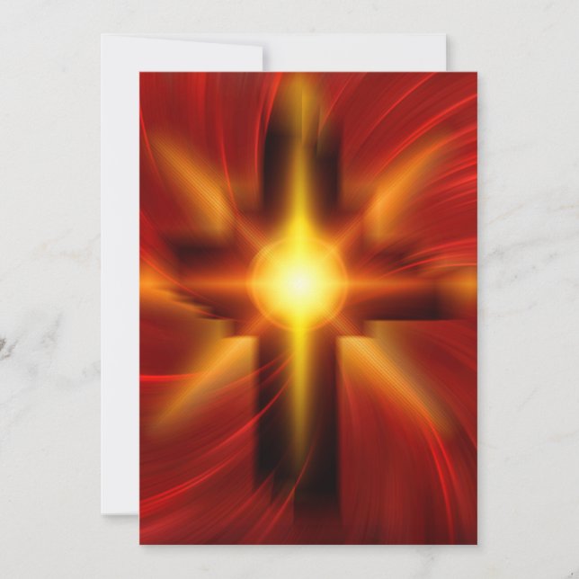 Cross of our Lord and Savior, Jesus Christ Invitation (Front)