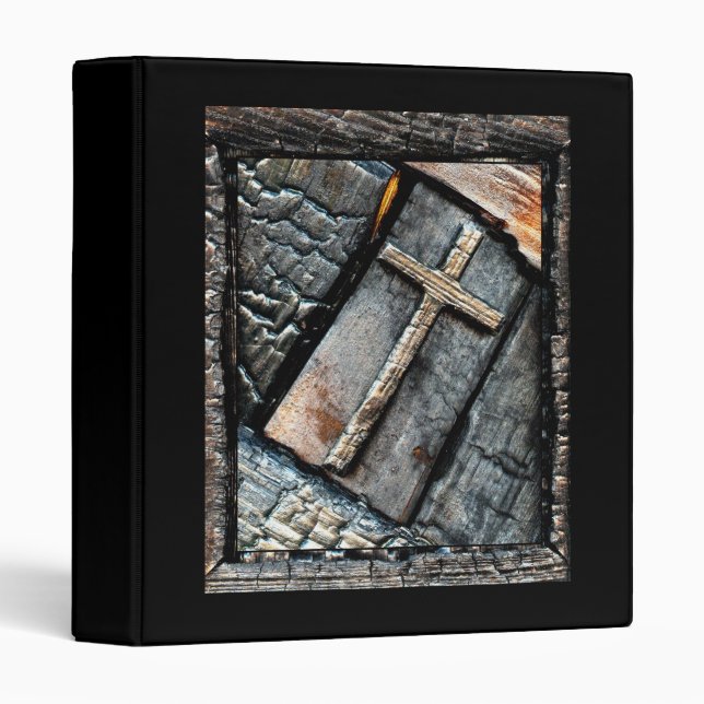 Cross of Protection 3 Ring Binder (Front/Spine)