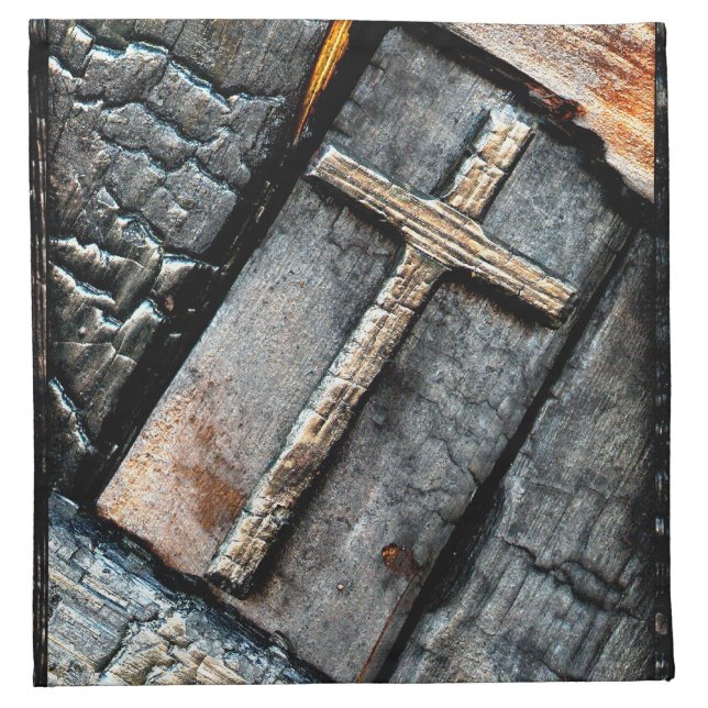 Cross of Protection Cloth Napkin (Front)