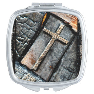 Cross of Protection Compact Mirror