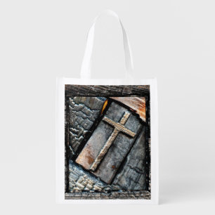Cross of Protection Grocery Bag