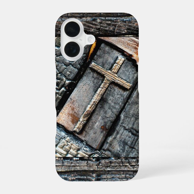 Cross of Protection Iphone Case (Back)