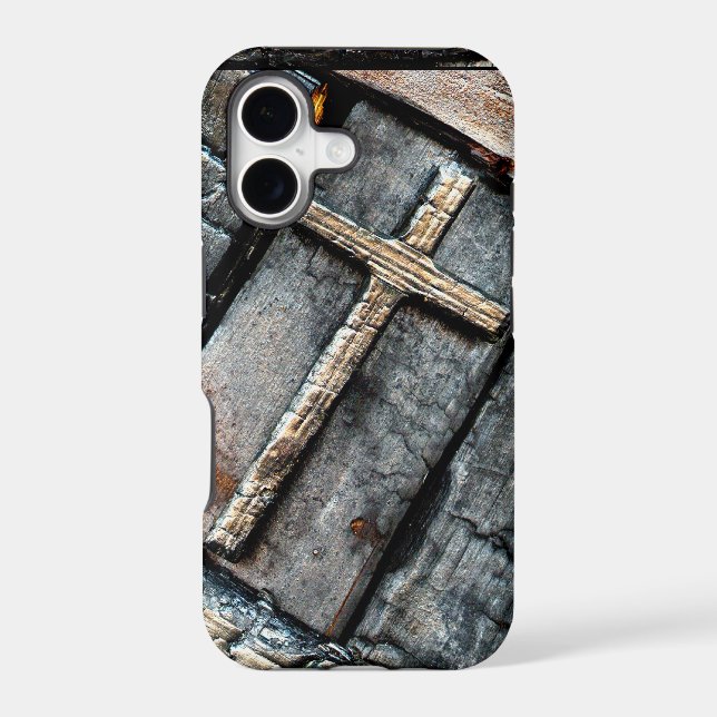 Cross of Protection Iphone Case (Back)