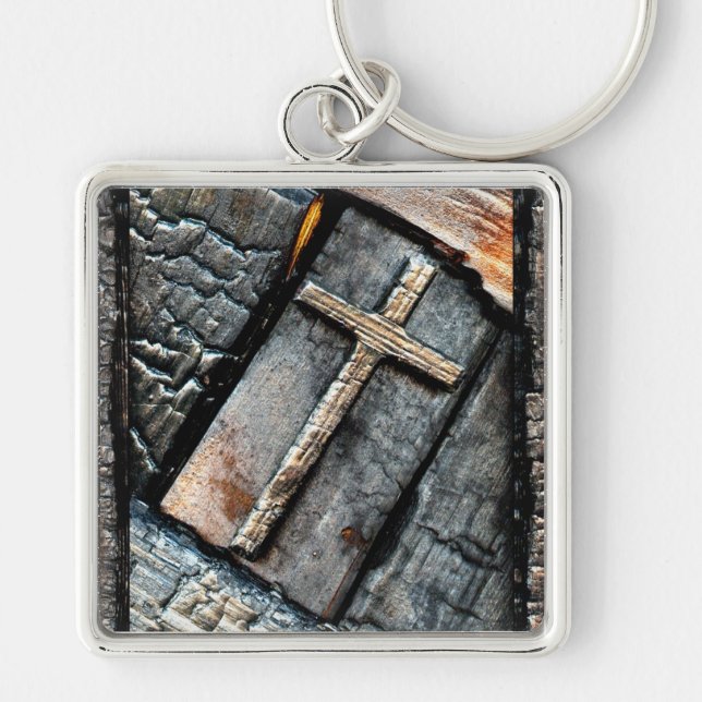 Cross of Protection Keychain (Front)