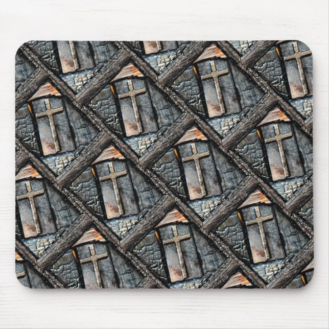 Cross of Protection  Mouse Pad (Front)