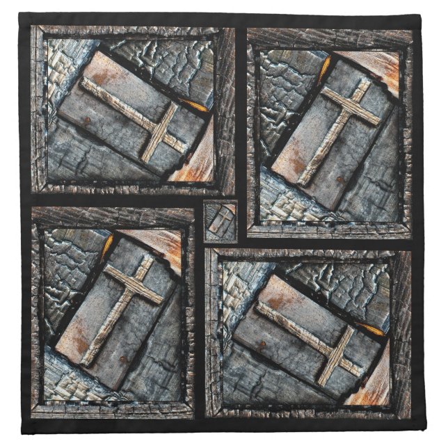 Cross of Protection Napkin (Front)