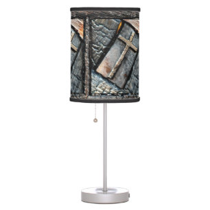 Cross of Protection Table Lamp