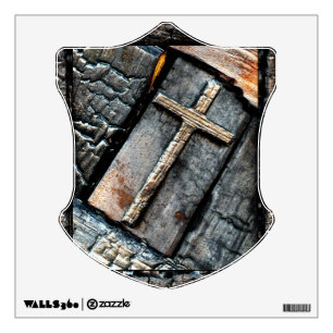 Cross of Protection Wall Decal