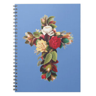 Cross of Roses Notebook