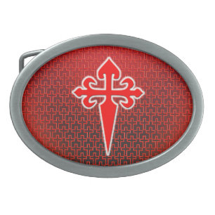 Cross of Saint James Belt Buckle