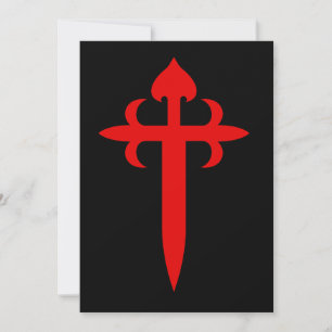 Cross of Saint James Holiday Card