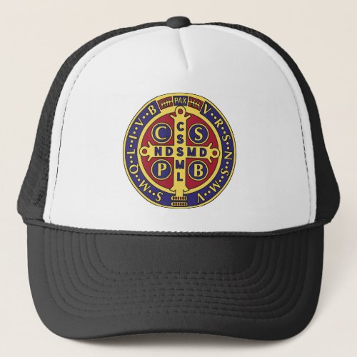 Cross of St Benedict Trucker Hat