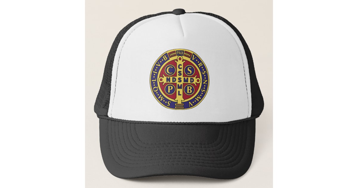 Saint Benedict, Dad Cap Jesus, Catholic Hat, Baseball Cap