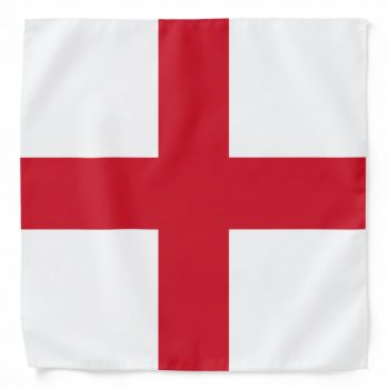 Cross Of St George ~ Flag Of England Bandana by SunshineDazzle at Zazzle