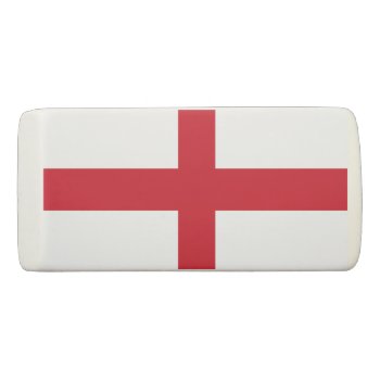 Cross Of St George ~ Flag Of England Eraser by SunshineDazzle at Zazzle