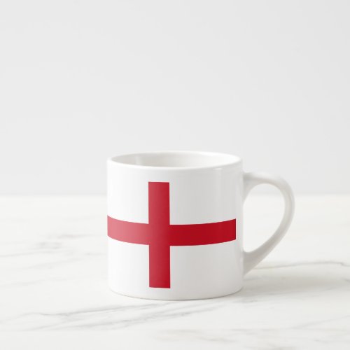 Cross of St George  Flag of England Espresso Cup