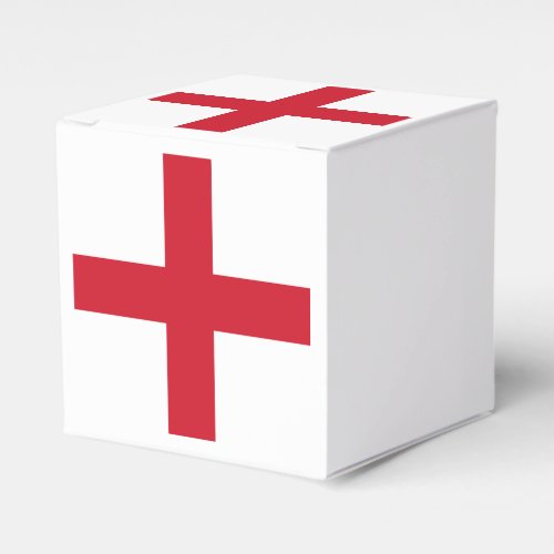 Cross of St George  Flag of England Favor Boxes