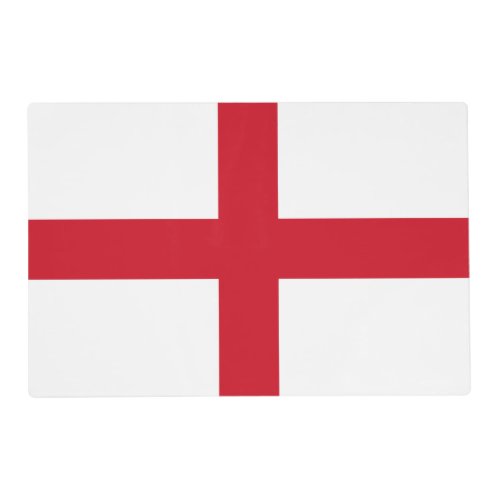 Cross of St George  Flag of England Placemat