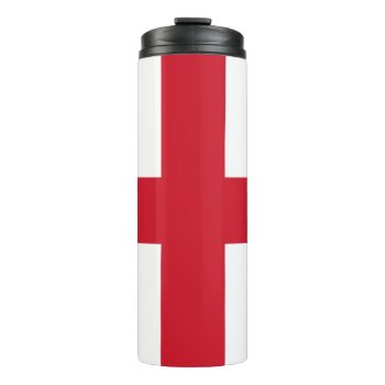 Cross Of St George ~ Flag Of England  Thermal Tumbler by SunshineDazzle at Zazzle