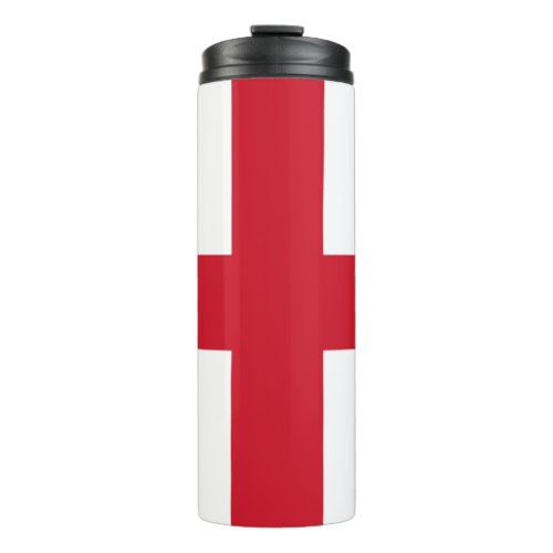 Cross of St George  Flag of England  Thermal Tumbler